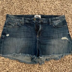 PAIGE Cut off denim shorts